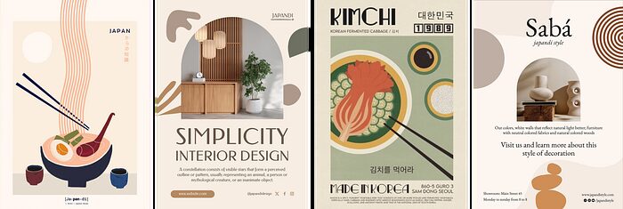 Japandi design style reference