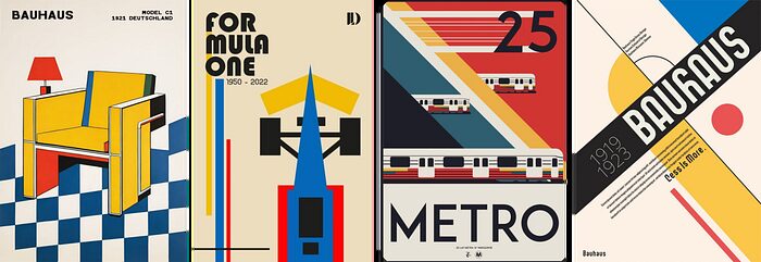 Bauhaus design style reference