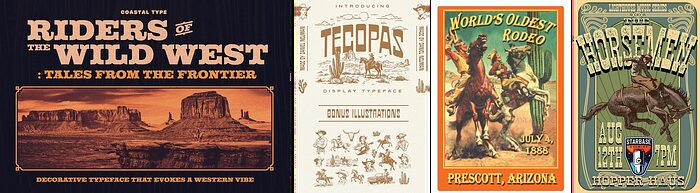 South West / Wild West design style reference